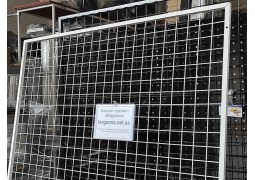 Сітка в рамі 2х1,2 проф. 17мм.(біла) без ніг